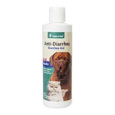 NaturVet Anti-Diarrhea, Diarrhea Aid for Dogs and Cats, 8oz/230ml