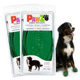 Pawz® Rubber Dog Boots Green X-Large