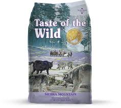 Taste of the Wild Sierra Mountain Canine Recipe 5lbs/2.27kg