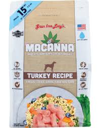 Grandma Lucy's Macanna Turkey Recipe Freeze-Dried/Grain-Free Dog Food 3lbs/1.36kg