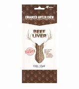 This & That Enhanced Antler Beef Liver Dog Chew, small