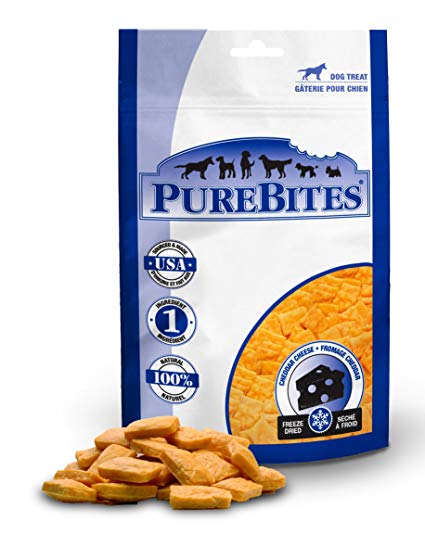 PureBites Cheddar Cheese Freeze-Dried Dog Treats 4.2oz/120g