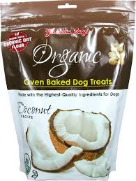 Grandma Lucy's Organic Coconut Oven Baked Dog Treats, 14oz/397g in bag