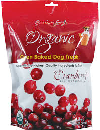 Grandma Lucy's Organic Cranberry Oven Baked Dog Treats, 14oz/397g