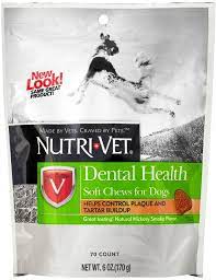 NUTRI-VET DENTAL HEALTH SOFT CHEW 170g/6oz