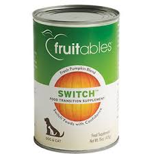 FRUITABLES Switch Fresh Pumpkin Blend Food Transition Supplement 15oz/425g
