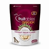 Fruitables Greek Dog Treats - Coconut Yogurt, 198.5g/7oz