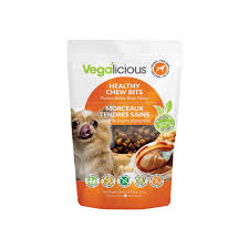 FouFou Dog Vegalicious – Healthy Chew Bits – Peanut Butter  5.3oz/150g