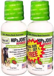 Liquid-Vet K9 Hip & Joint Support Formulas for Dogs 8ft.oz/237ml-Buy 1-Get 1 FREE