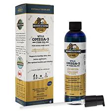 BONNIE & CLYDE-Wild Omega-3 Fish Oil Supplement For Dogs And Cats With Natural Vitamin E (8 oz)