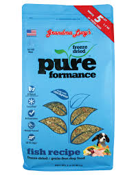 Grandma Lucy's Pureformance Grain-Free Fish Recipe Freeze-Dried Dog Food 1lb/0.45kg