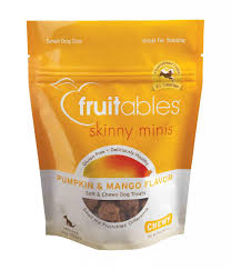 Fruitables Skinny Minis Pumpkin & Mango Soft & Chewy Dog Treats 5oz/141.7g