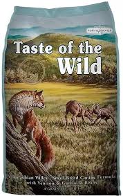 Taste of the Wild Appalachian Valley-small breed canine recipe 5 lbs/ 2.27kg