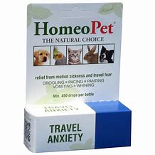 HomeoPet Travel Anxiety Drops, 15ml (450 drops per bottle)