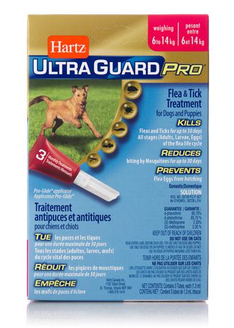 Hartz Ultra Guard Pro Flea & Tick Treatment for Dogs and Puppies 6 to 14 kg