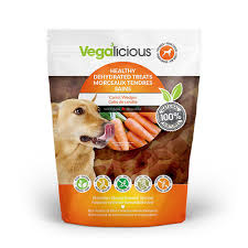 FouFou-Vegalicious-Healthy Dehydrated Treats - Carrot Wedges,11.6oz/328.8g